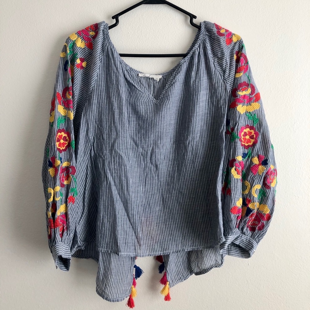 Anthropologie Floreat “Soleil” Top